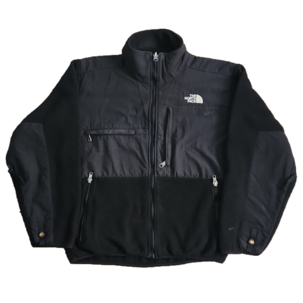 THE North Face Polartec Black Zip-Up Outdoor Jacket
